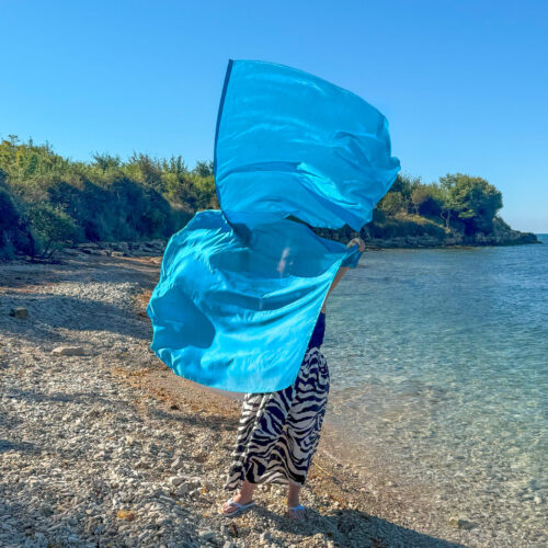 Bestel jouw set aanbiddingsvlaggen aqua