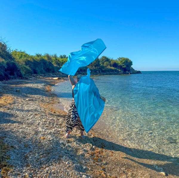 Bestel jouw set aanbiddingsvlaggen aqua
