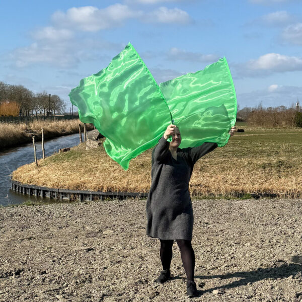 Bestel jouw set aanbiddingsvlaggen groen
