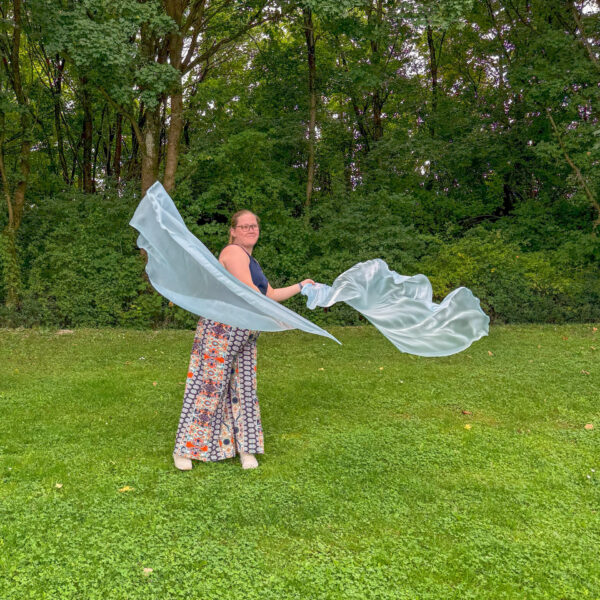 Bestel jouw set aanbiddingsvlaggen licht blauw