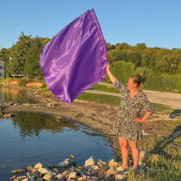 Bestel jouw set aanbiddingsvlaggen paars