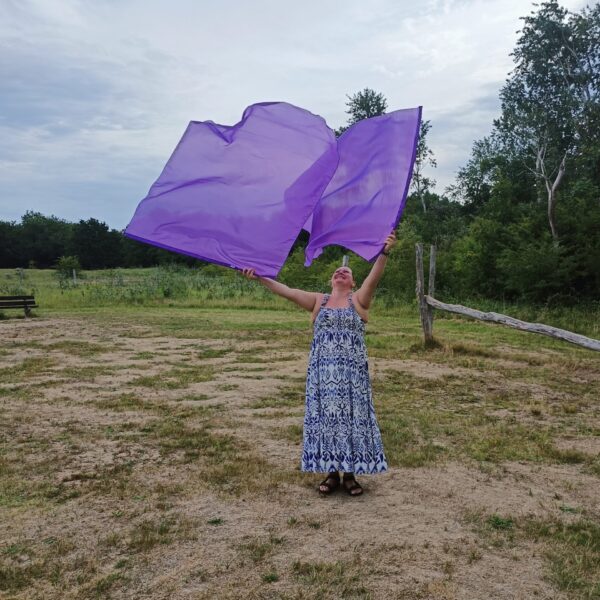 Bestel jouw set aanbiddingsvlaggen paars
