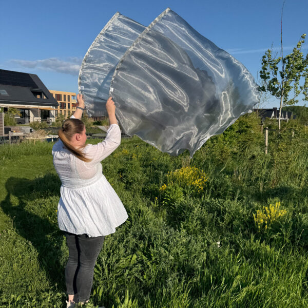 Bestel jouw set aanbiddingsvlaggen zilver