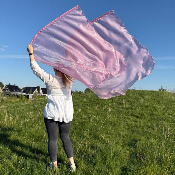 Bestel jouw set aanbiddingsvlaggen roze