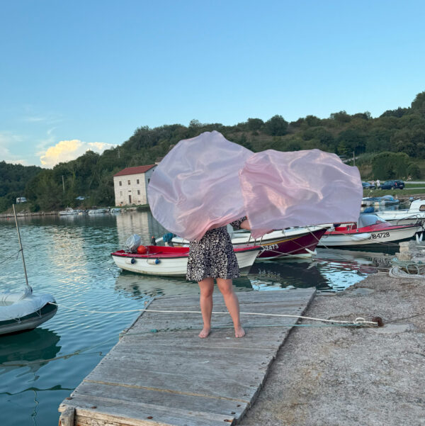 Bestel jouw set aanbiddingsvlaggen roze new