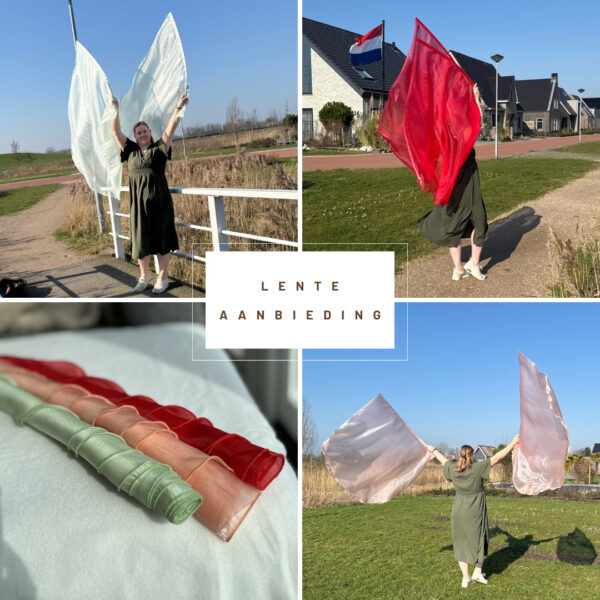 Bestel jouw set aanbiddingsvlaggen roze new