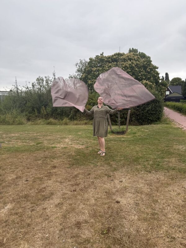 Bestel jouw set aanbiddingsvlaggen oud roze
